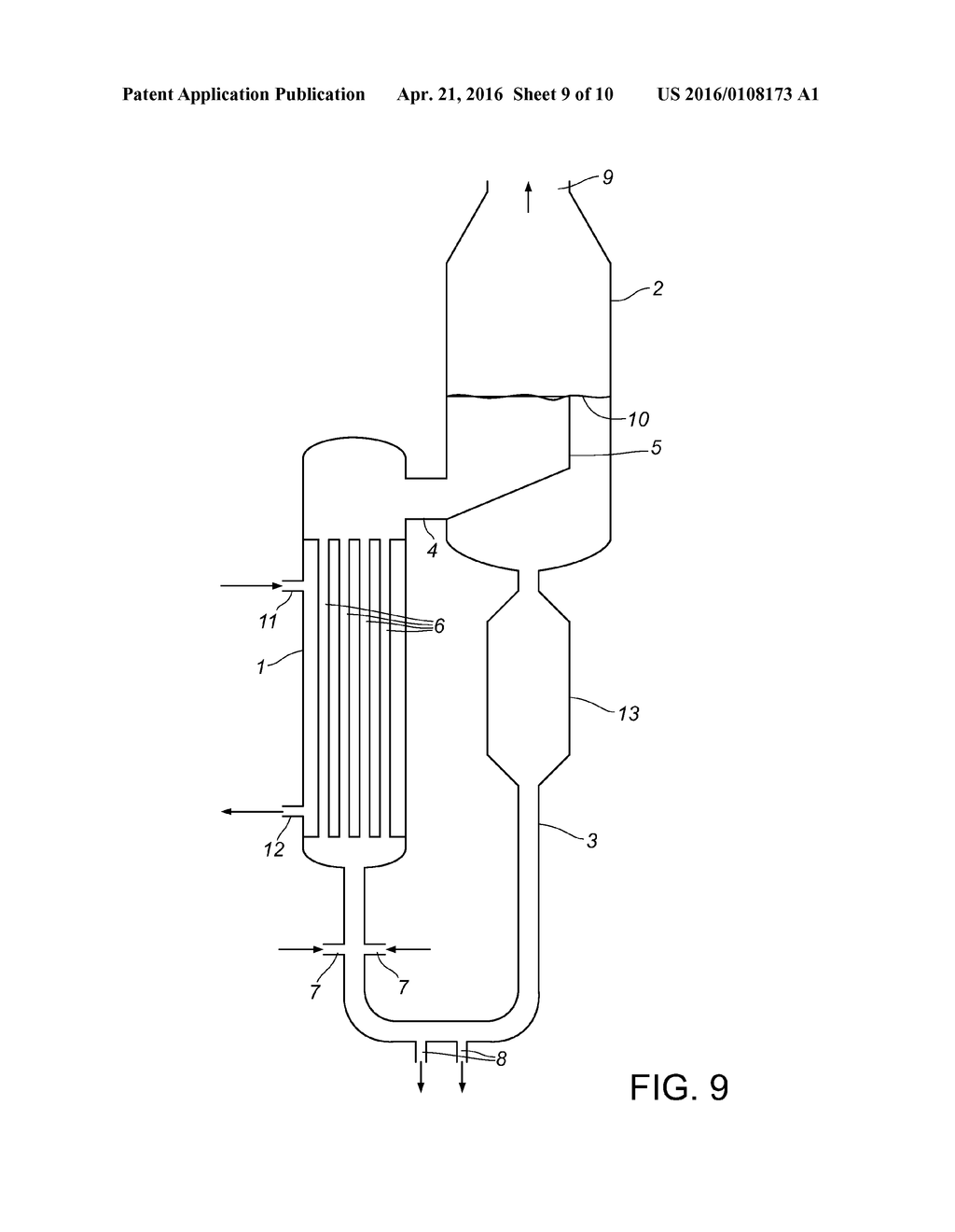 THERMOSIPHON ESTERIFIER - diagram, schematic, and image 10