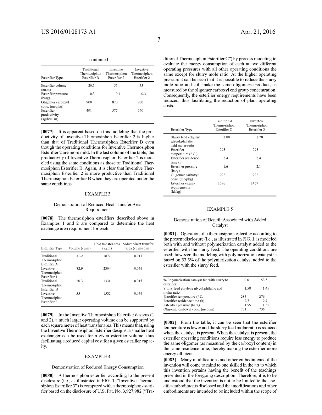 THERMOSIPHON ESTERIFIER - diagram, schematic, and image 18