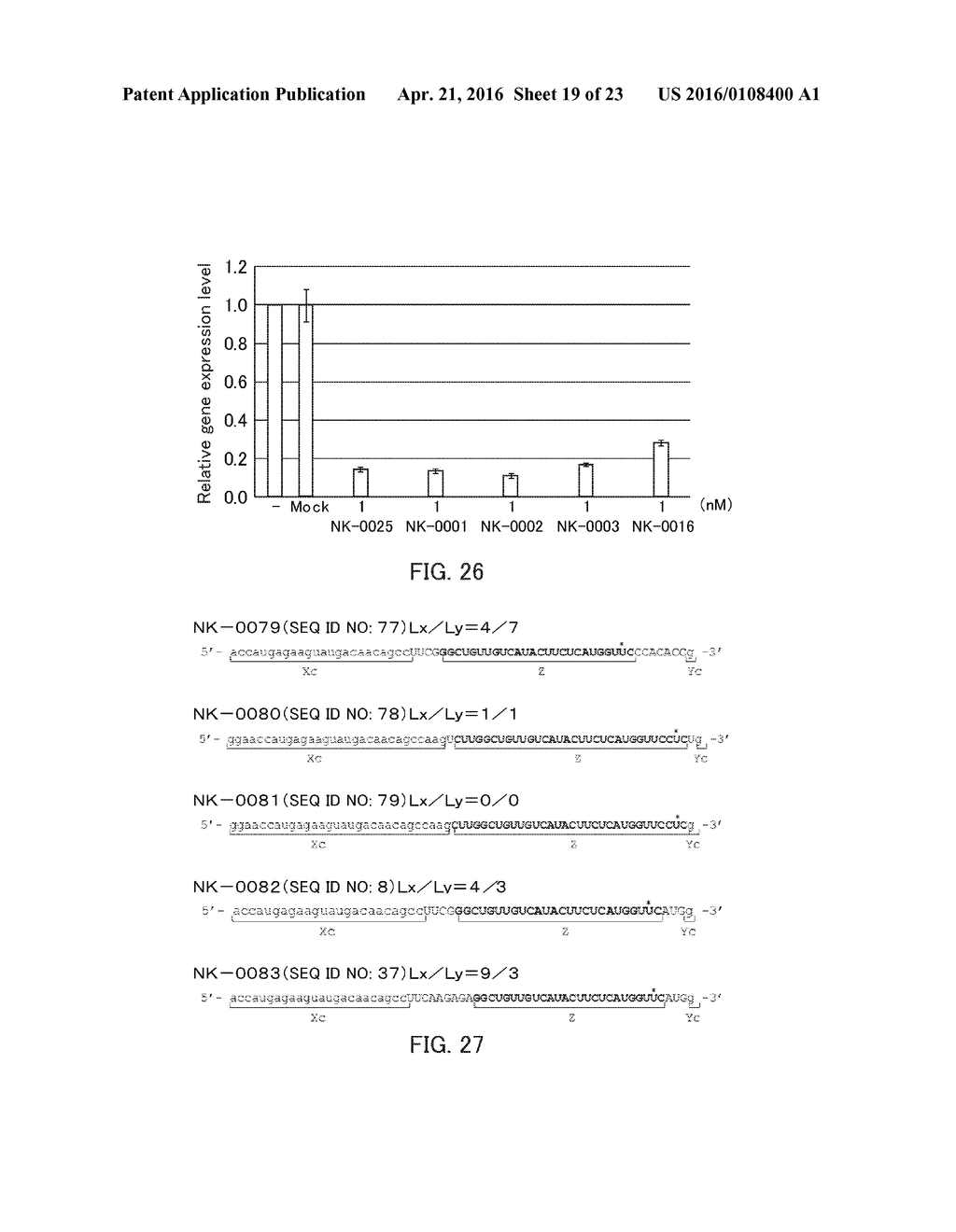 Single-Stranded Nucleic Acid Molecule for Controlling Gene Expression - diagram, schematic, and image 20