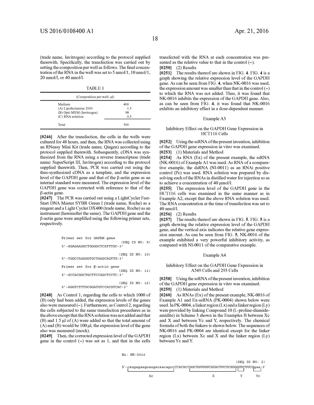 Single-Stranded Nucleic Acid Molecule for Controlling Gene Expression - diagram, schematic, and image 42