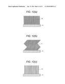 METHOD AND APPARATUS FOR PRODUCING NANOSTRUCTURES, AND SUBSTRATE STRUCTURE     INCLUDING NANOSTRUCTURES diagram and image