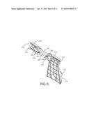 SELF LOCKING AND RELEASING HINGE ASSEMBLY diagram and image