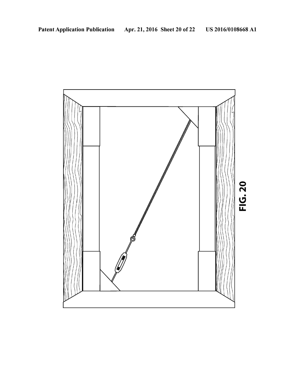 UNIQUE ADJUSTABLE GATE, HAVING MULTIPLE GUTTERING SYSTEMS, MULTIPLE     IMPACT-ABSORBING SYSTEMS, MULTIPLE ANTI-WARPING SYSTEMS, MULTIPLE     ANTI-SAGGING SYSTEMS, MULTIPLE PERSONAL-INJURY-ELIMINATING SYSTEMS, AND     SELF-CENTERING ANGLE-LOCKING SAFETY TRUSS - diagram, schematic, and image 21