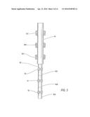 APPARATUS AND METHOD EMPLOYING PERFORATING GUN FOR SAME LOCATION MULTIPLE     RESERVOIR PENETRATIONS diagram and image