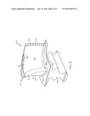 GAS TURBINE ENGINES WITH IMPROVED LEADING EDGE AIRFOIL COOLING diagram and image