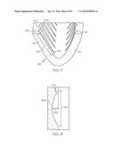 GAS TURBINE ENGINES WITH IMPROVED LEADING EDGE AIRFOIL COOLING diagram and image