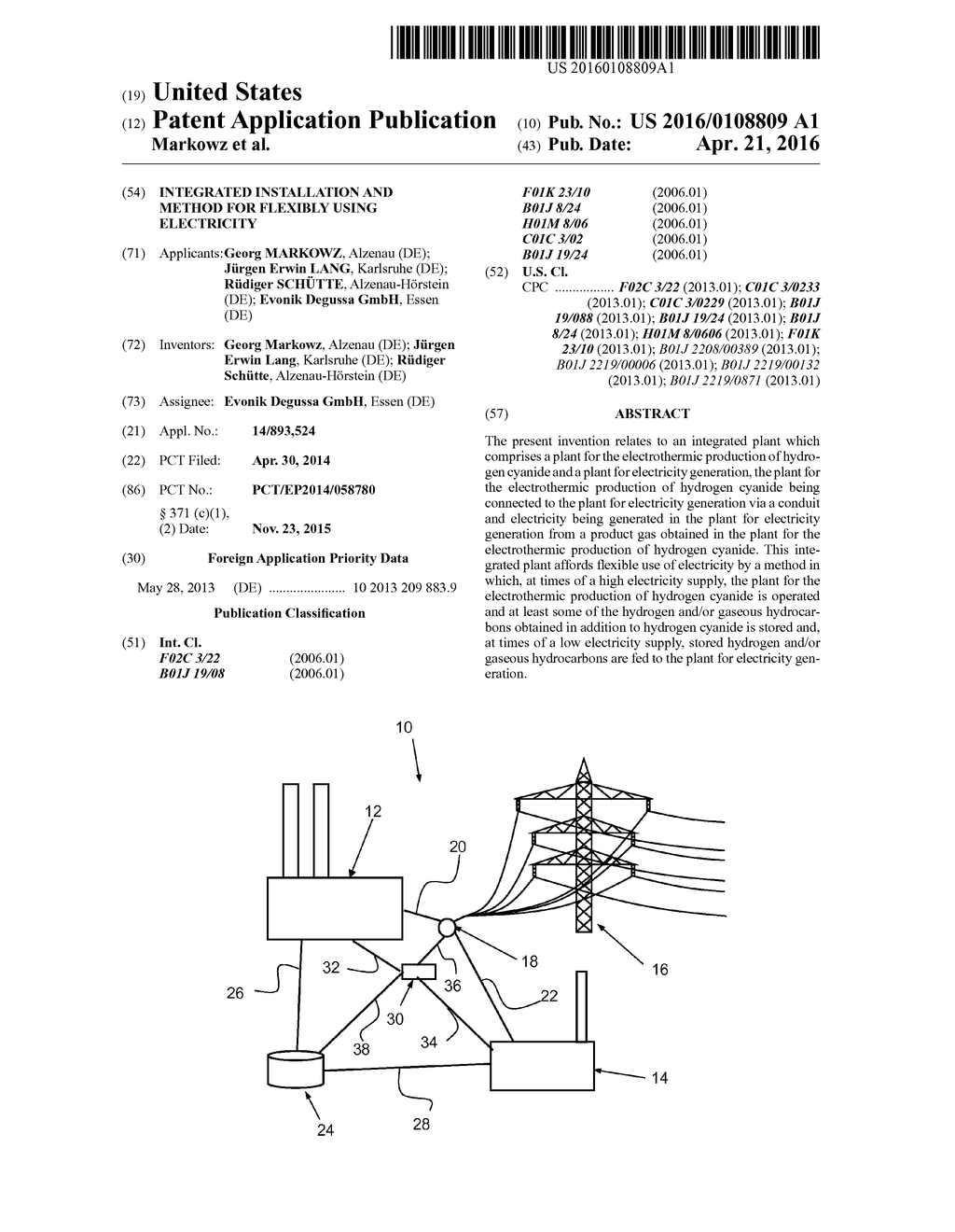 INTEGRATED INSTALLATION AND METHOD FOR FLEXIBLY USING ELECTRICITY - diagram, schematic, and image 01