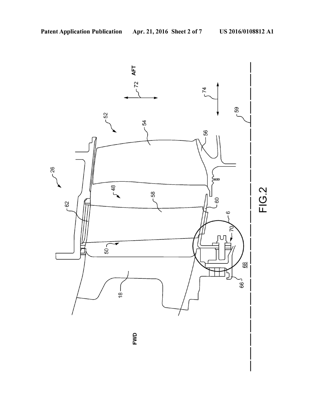 CONDUIT FOR GUIDING LOW PRESSURE COMPRESSOR INNER DIAMETER SHROUD MOTION - diagram, schematic, and image 03