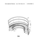 RADIALLY FASTENED FIXED-VARIABLE VANE SYSTEM diagram and image