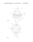 PLUG-IN COUPLING HAVING AN ELASTICALLY DEFORMABLE COUPLING PART AND     INSTALLATION METHOD THEREFOR diagram and image