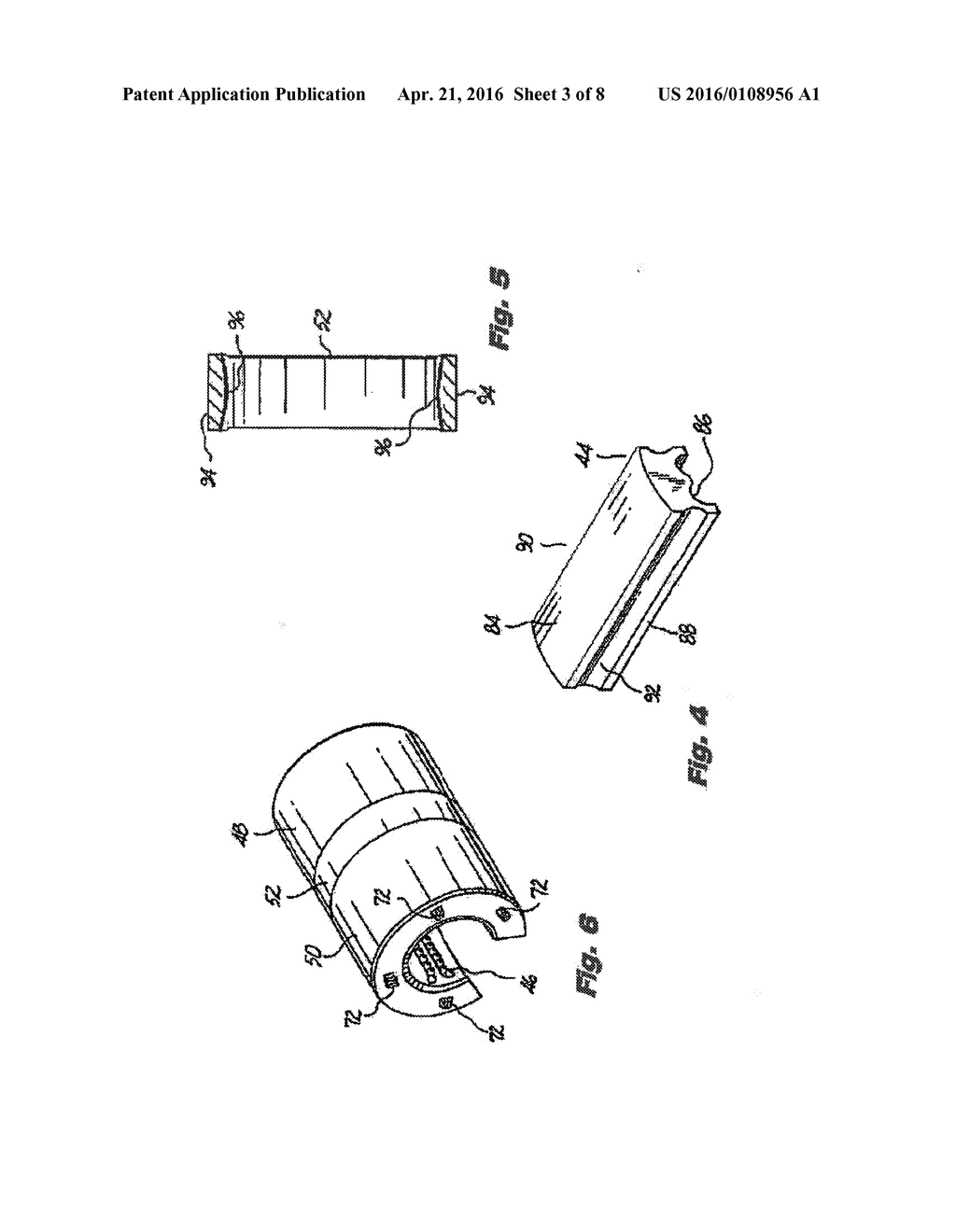 LINEAR MOTION BEARING SYSTEM WITH SELF-ALIGNING RAIL - diagram, schematic, and image 04