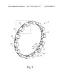 ROLLING ELEMENT BEARING WITH CAGE diagram and image