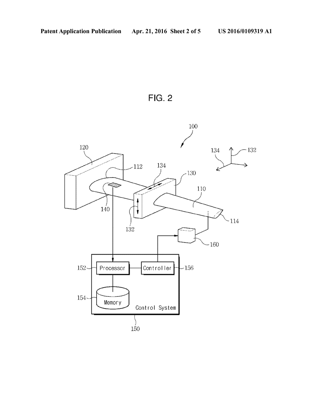 METHOD AND APPARATUS OF MOMENT CALIBRATION FOR RESONANCE FATIGUE TEST - diagram, schematic, and image 03