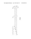 OVERLAYER INTENDED TO COVER AN OBJECT, IN PARTICULAR A CABLE, IN ORDER TO     DETECT AND/OR LOCATE A DEFECT ON THE SURFACE OF SAME diagram and image