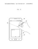 METHOD FOR EXECUTING FUNCTION AND ELECTRONIC DEVICE IMPLEMENTING THE SAME diagram and image