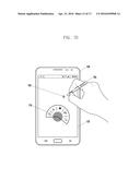 METHOD FOR EXECUTING FUNCTION AND ELECTRONIC DEVICE IMPLEMENTING THE SAME diagram and image