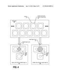 Touch Zones on a Soft Keyboard diagram and image