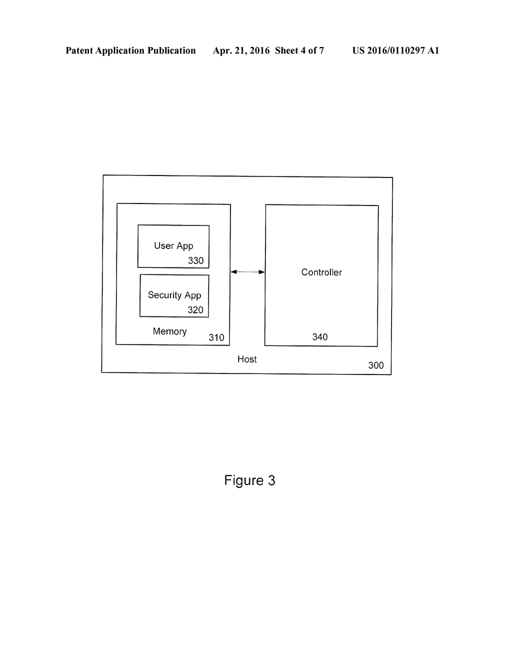 Storage Module, Host, and Method for Securing Data with Application     Information - diagram, schematic, and image 05