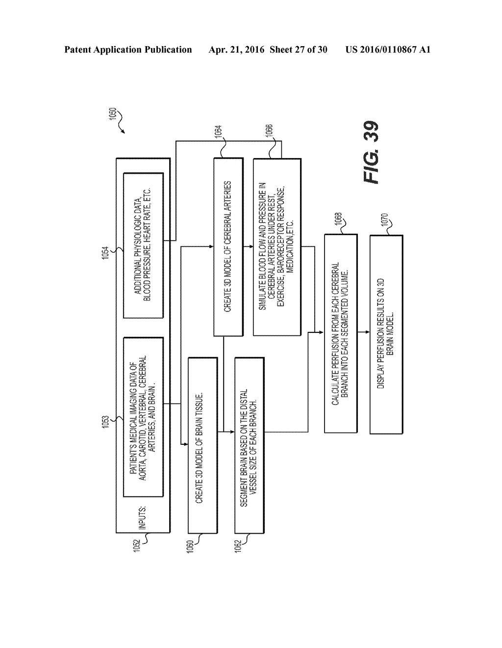 METHOD AND SYSTEM FOR IMAGE PROCESSING TO DETERMINE PATIENT-SPECIFIC BLOOD     FLOW CHARACTERISTICS - diagram, schematic, and image 28