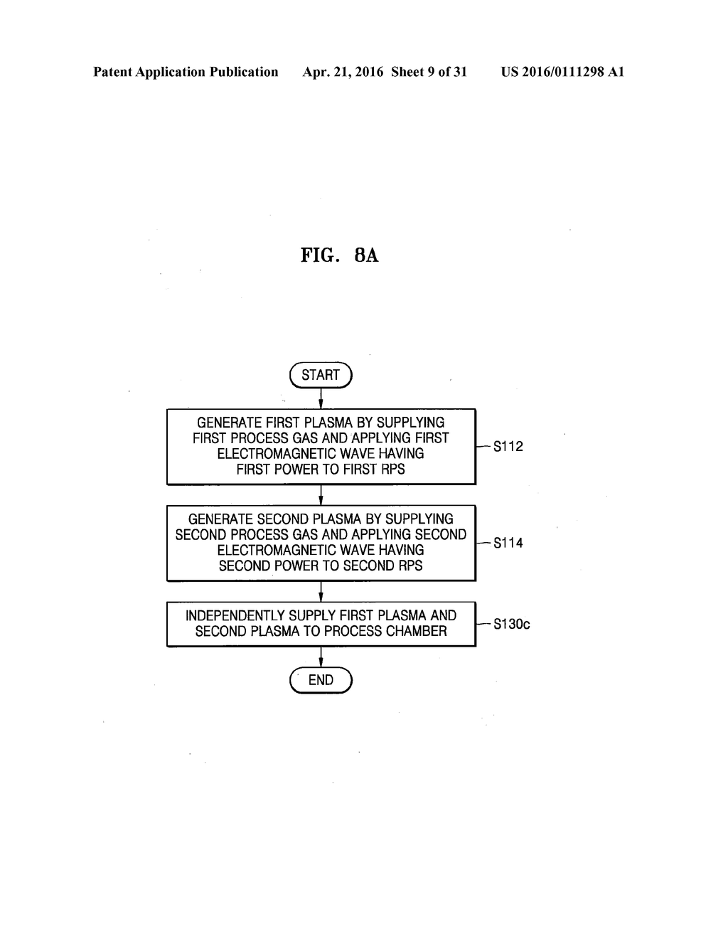 ETCHING METHOD USING PLASMA, AND METHOD OF FABRICATING SEMICONDUCTOR     DEVICE INCLUDING THE ETCHING METHOD - diagram, schematic, and image 10