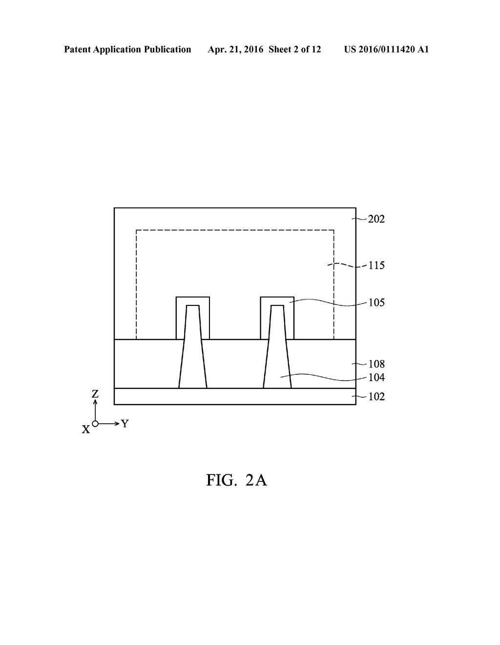 FIN FIELD EFFECT TRANSISTOR (FINFET) DEVICE AND METHOD FOR FORMING THE     SAME - diagram, schematic, and image 03
