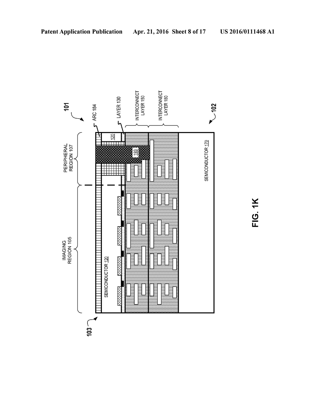 METHOD OF FABRICATING MULTI-WAFER IMAGE SENSOR - diagram, schematic, and image 09