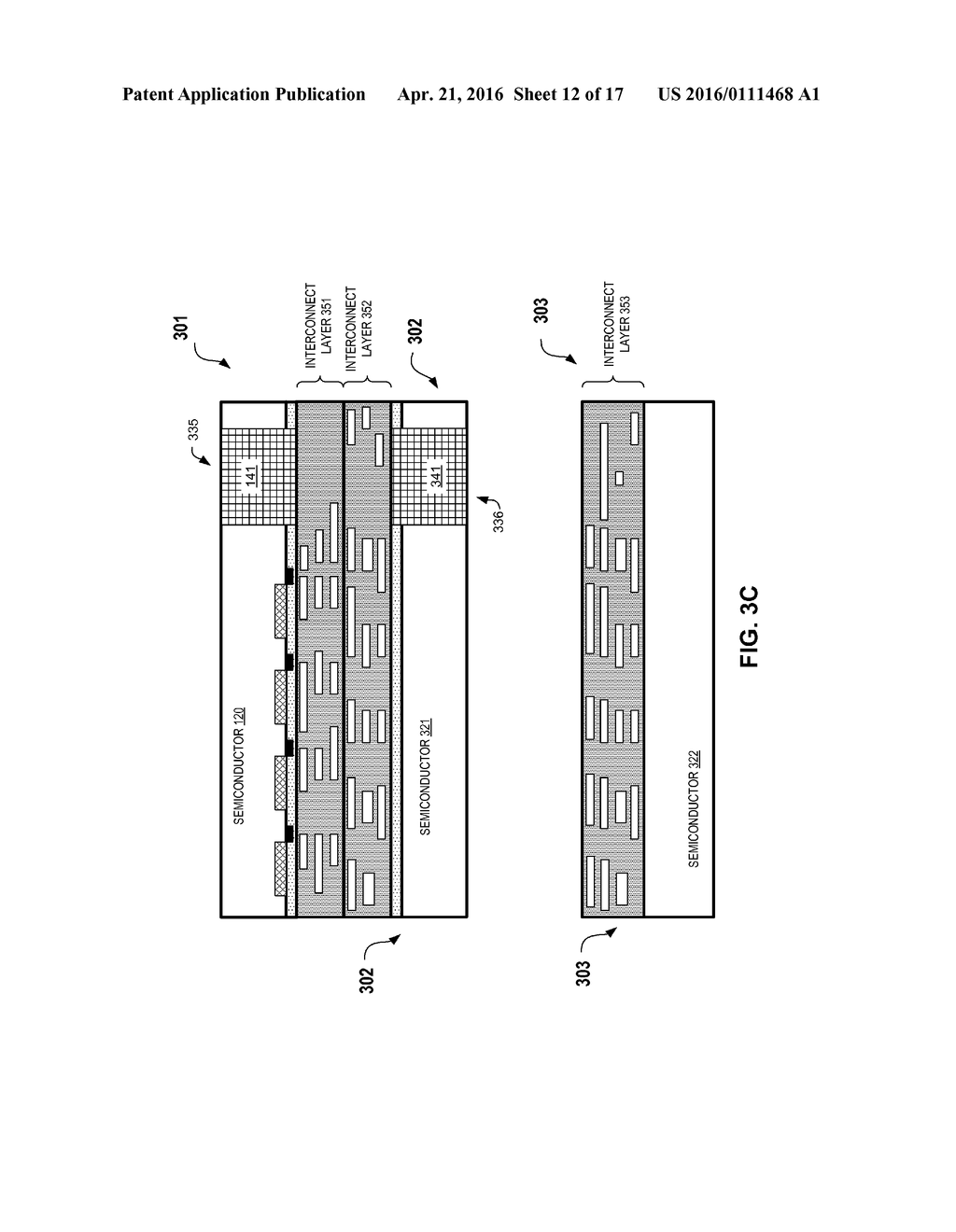 METHOD OF FABRICATING MULTI-WAFER IMAGE SENSOR - diagram, schematic, and image 13