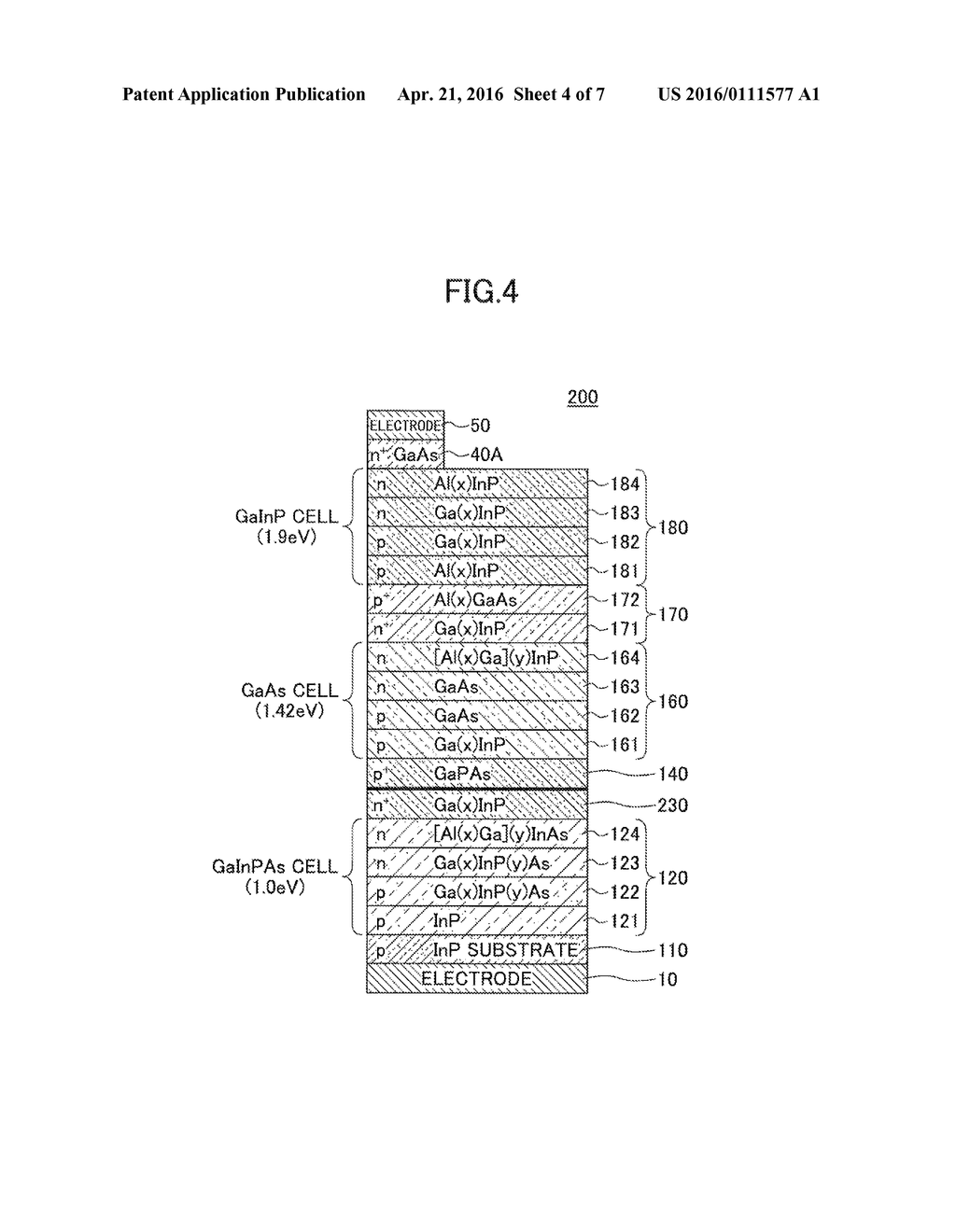 COMPOUND-SEMICONDUCTOR PHOTOVOLTAIC CELL AND MANUFACTURING METHOD OF     COMPOUND-SEMICONDUCTOR PHOTOVOLTAIC CELL - diagram, schematic, and image 05