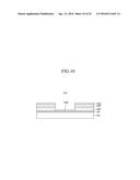 METHOD OF MANUFACTURING SUBSTRATE OF ORGANIC LIGHT-EMITTING DISPLAY DEVICE diagram and image