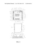 CARD HOLDING MEMBER AND CARD CONNECTOR SET diagram and image