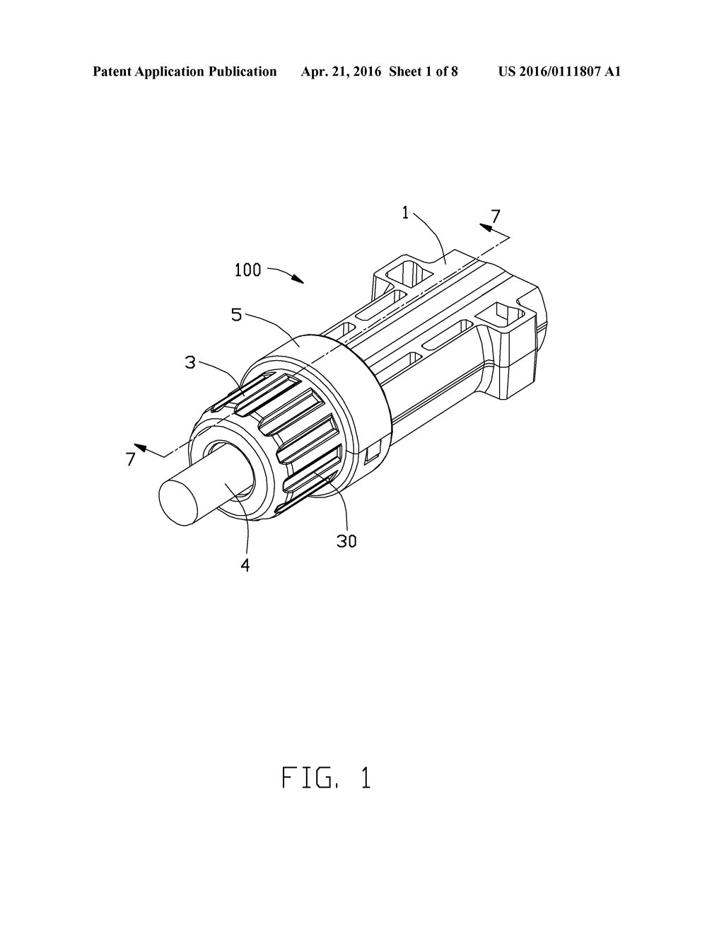 CABLE CONNECTOR ASSEMBLY WITH A SNAP RING - diagram, schematic, and image 02