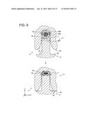 CRIMPING DIE AND METHOD FOR MANUFACTURING TERMINAL-FITTED WIRE diagram and image