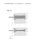 CRIMPING DIE AND METHOD FOR MANUFACTURING TERMINAL-FITTED WIRE diagram and image