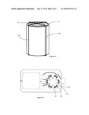 WIRELESSLY RECHARGEABLE BATTERY AND POWER TRANSMITTER diagram and image