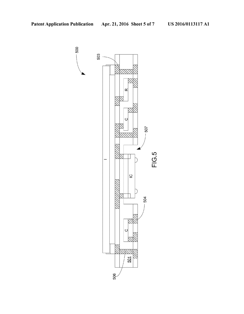 Electronic module and the fabrication method thereof - diagram, schematic, and image 06