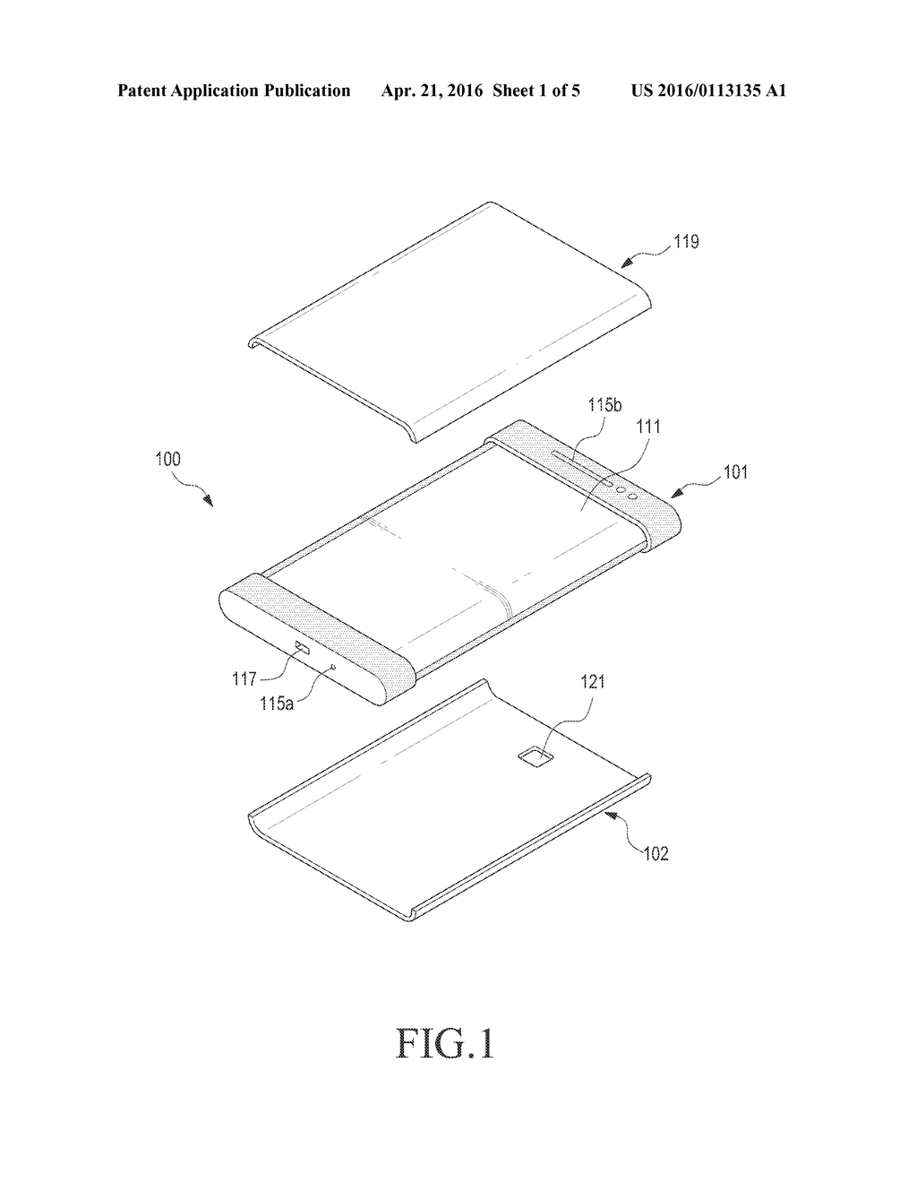 ELECTRONIC DEVICE AND METHOD OF FABRICATING EXTERIOR MEMBER FOR THE SAME - diagram, schematic, and image 02