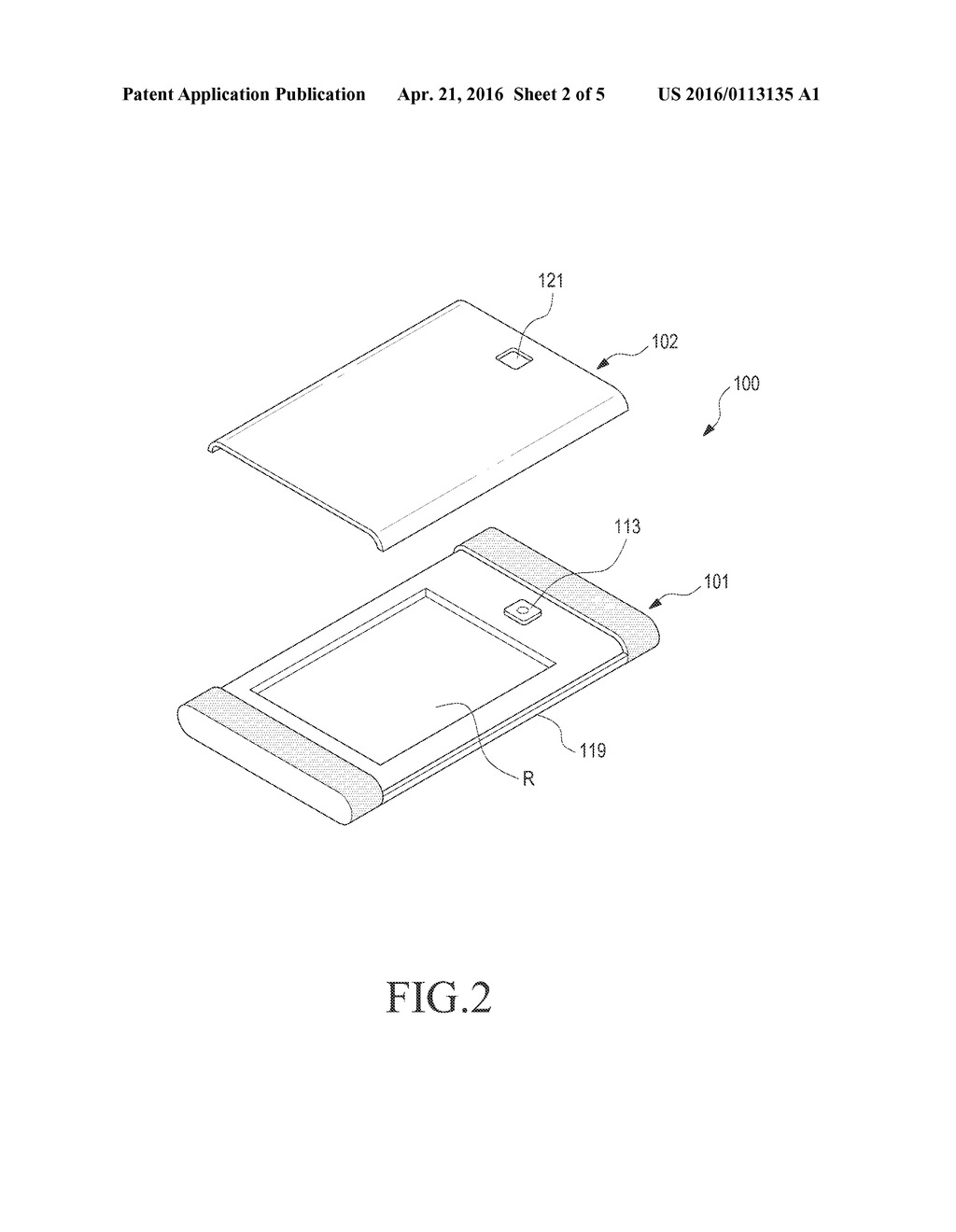 ELECTRONIC DEVICE AND METHOD OF FABRICATING EXTERIOR MEMBER FOR THE SAME - diagram, schematic, and image 03