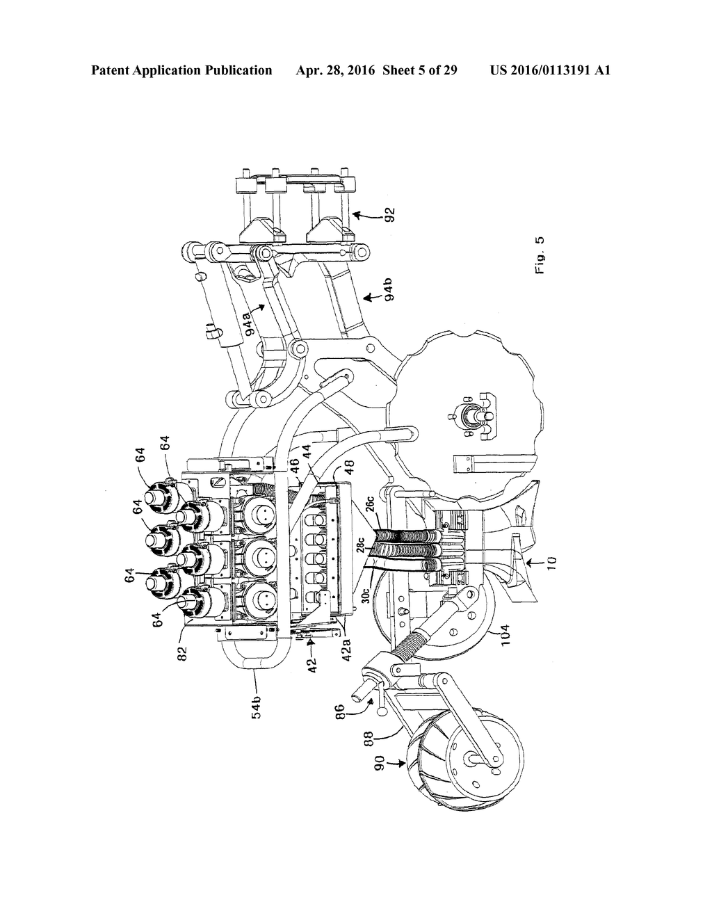 A SYSTEM FOR VARIABLE-RATIO BLENDING OF MULTIPLE AGRICULTURAL PRODUCTS FOR     DELIVERY VIA A PORTED OPENER - diagram, schematic, and image 06