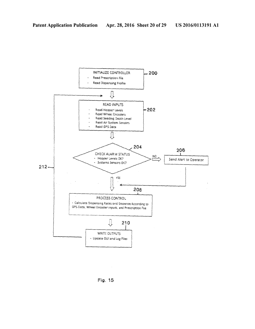 A SYSTEM FOR VARIABLE-RATIO BLENDING OF MULTIPLE AGRICULTURAL PRODUCTS FOR     DELIVERY VIA A PORTED OPENER - diagram, schematic, and image 21