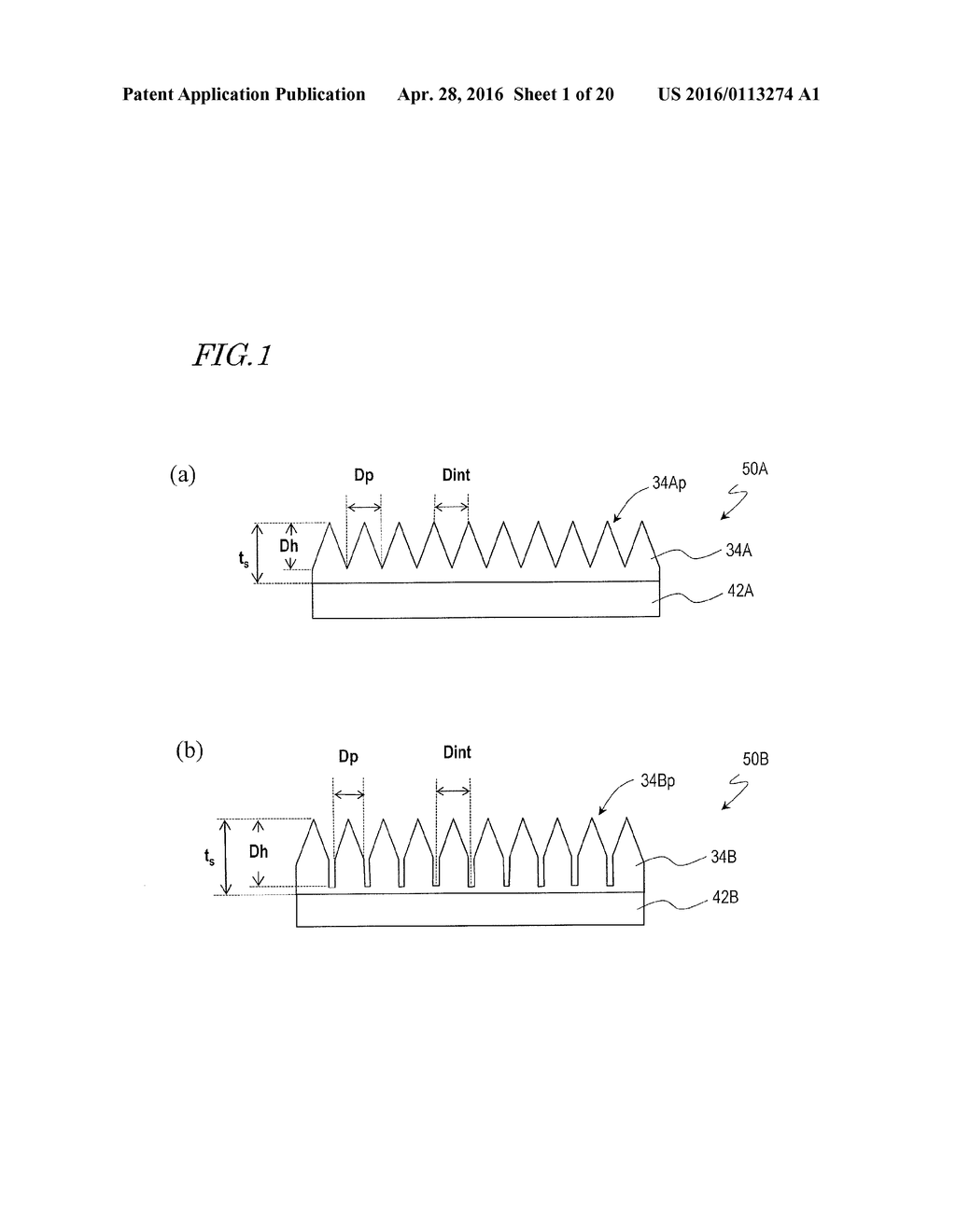 SYNTHETIC POLYMER FILM WHOSE SURFACE HAS MICROBICIDAL ACTIVITY, MULTILAYER     STRUCTURE HAVING SYNTHETIC POLYMER FILM, STERILIZATION METHOD WITH THE     USE OF SURFACE OF SYNTHETIC POLYMER FILM, METHOD FOR REACTIVATING SURFACE     OF SYNTHETIC POLYMER FILM, MOLD FOR PRODUCTION OF SYNTHETIC POLYMER FILM,     AND MOLD MANUFACTURING METHOD - diagram, schematic, and image 02