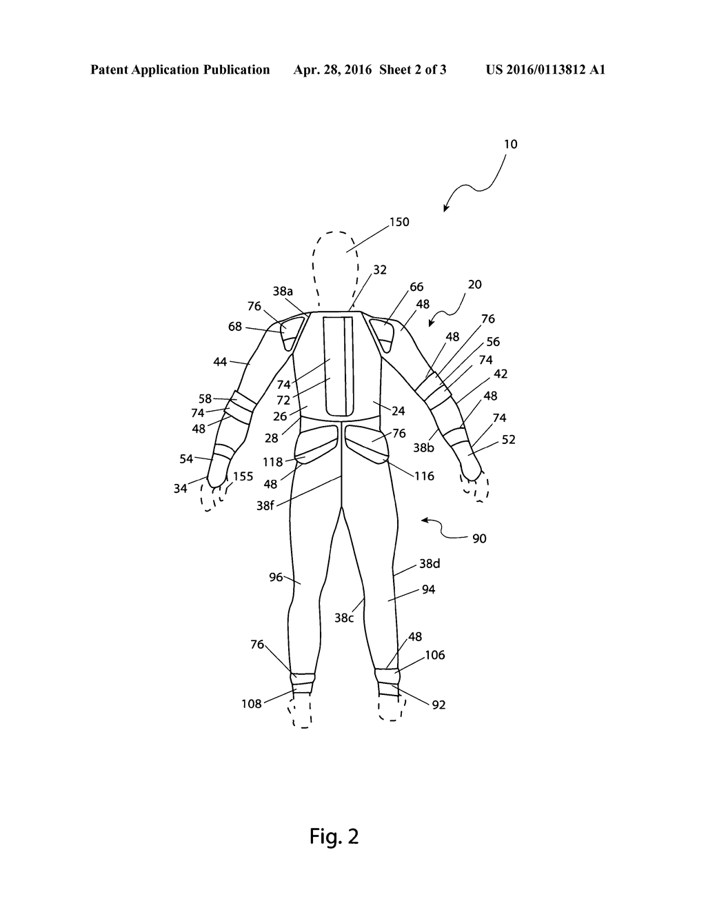 Therapeutic Suit - diagram, schematic, and image 03