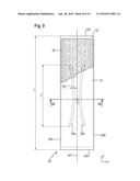 ABSORBENT ARTICLE WITH CORE-TO-BACKSHEET GLUE PATTERN COMPRISING TWO GLUES diagram and image