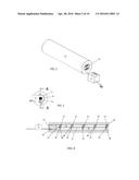 VIBRATING MASSAGE ROLLER WITH AMPLITUDE ADJUSTMENT diagram and image