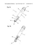 Frontloaded Drug Delivery Device with Actuated Cartridge Holder and Piston     Rod Coupling diagram and image
