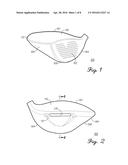 GOLF CLUB HEADS WITH AERODYNAMIC FEATURES AND RELATED METHODS diagram and image