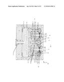 EDGE-GATED INJECTION MOLDING APPARATUS diagram and image