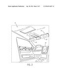 VEHICLE SUN VISOR HAVING AN EXPOSED POSITIONING ASSEMBLY diagram and image