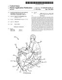 PASSENGER RESTRAINT FOR UPRIGHT, STRADDLE-TYPE SEATING IN AN AMUSEMENT     PARK RIDE VEHICLE diagram and image