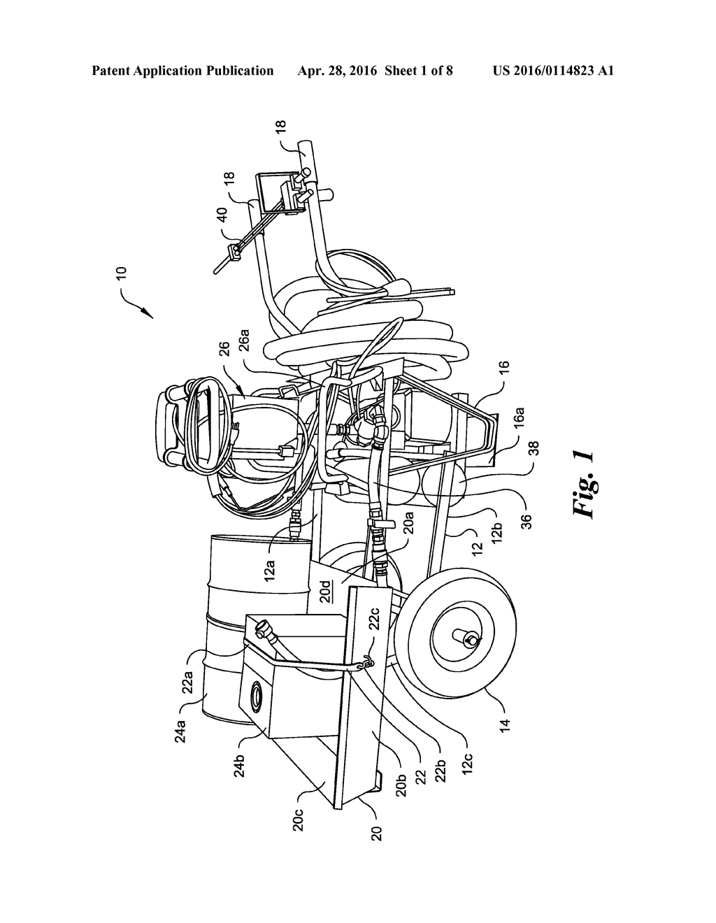 MOBILE CART FOR SPRAY DISPENSING - diagram, schematic, and image 02