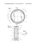 TRANSPORT HOLDER FOR AN OBJECT TO BE TRANSPORTED AND METHOD FOR     TRANSPORTING AN OBJECT TO BE TRANSPORTED USING SAID TYPE OF TRANSPORT     HOLDER diagram and image